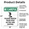Signmission Safety Culture Sign, 18 in Width, Plastic, Rectangle OS-2PACK-BC-P-1824-V-10129 - alternate 4